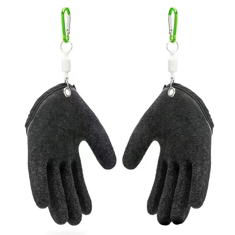 anti slip wear-resistant fishing gloves