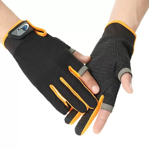 Guantes de pesca con pantalla táctil