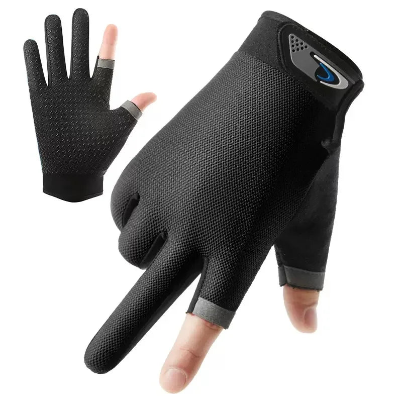Guantes de pesca con pantalla táctil