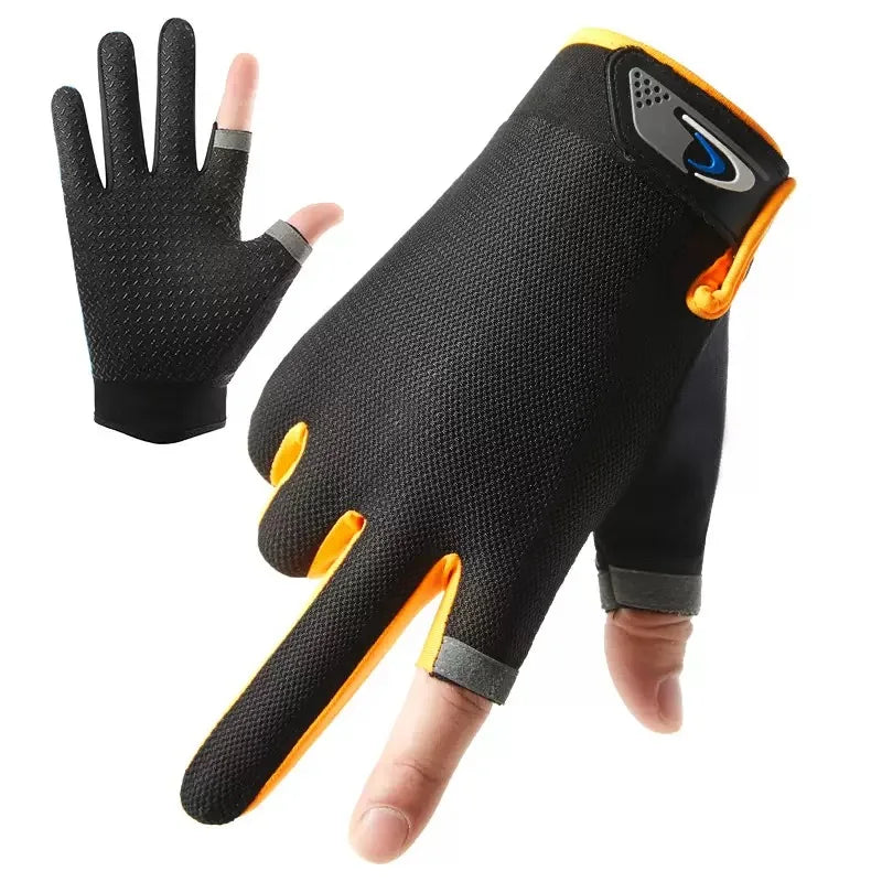 Guantes de pesca con pantalla táctil