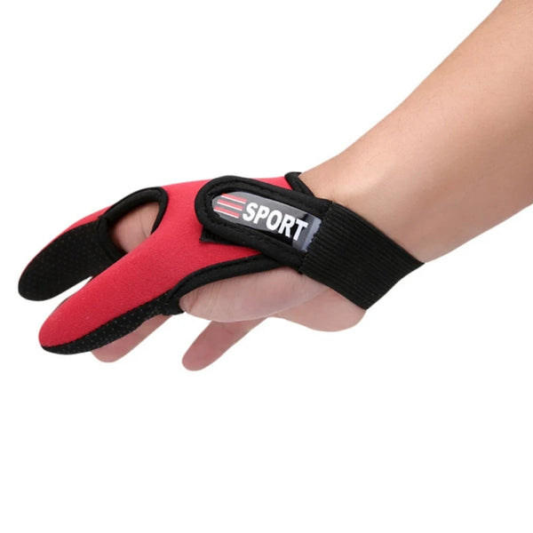 Guantes de pesca con protector de 2 dedos